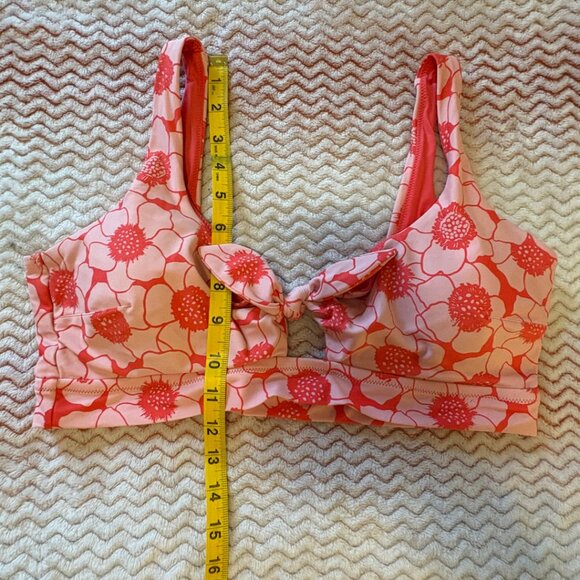Aerie Pink Floral Bikini Bathing Suit Tops and Bottom - Size XL - XXL - Picture 4 of 12